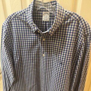 Brooks Brothers Regent Mens L/S shirt Size Large